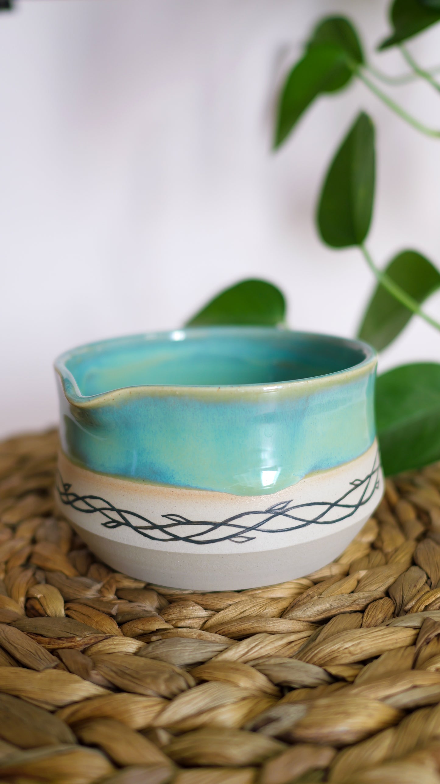 Bol à matcha Lagon