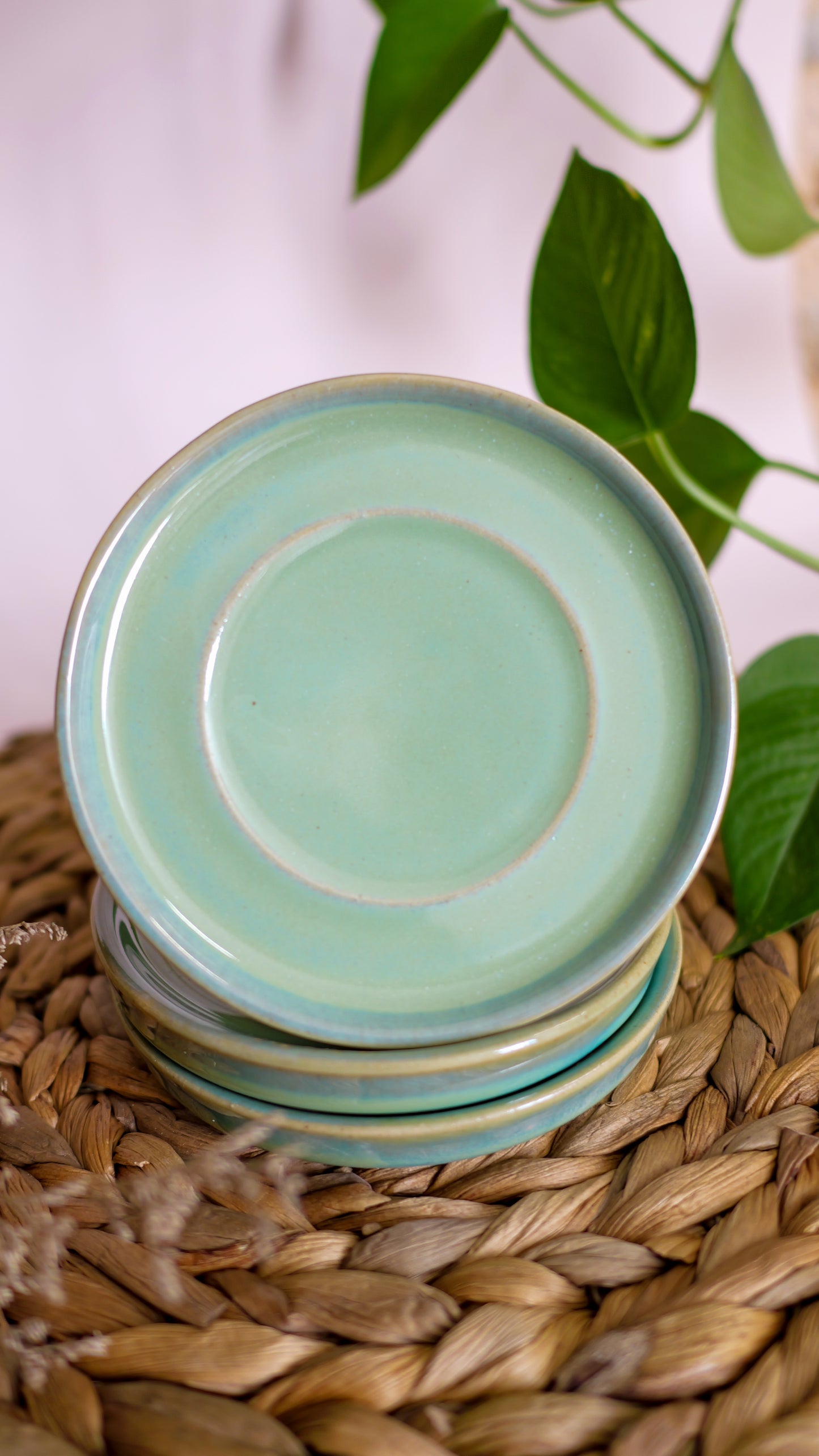 Sous-tasse Lagon variante A