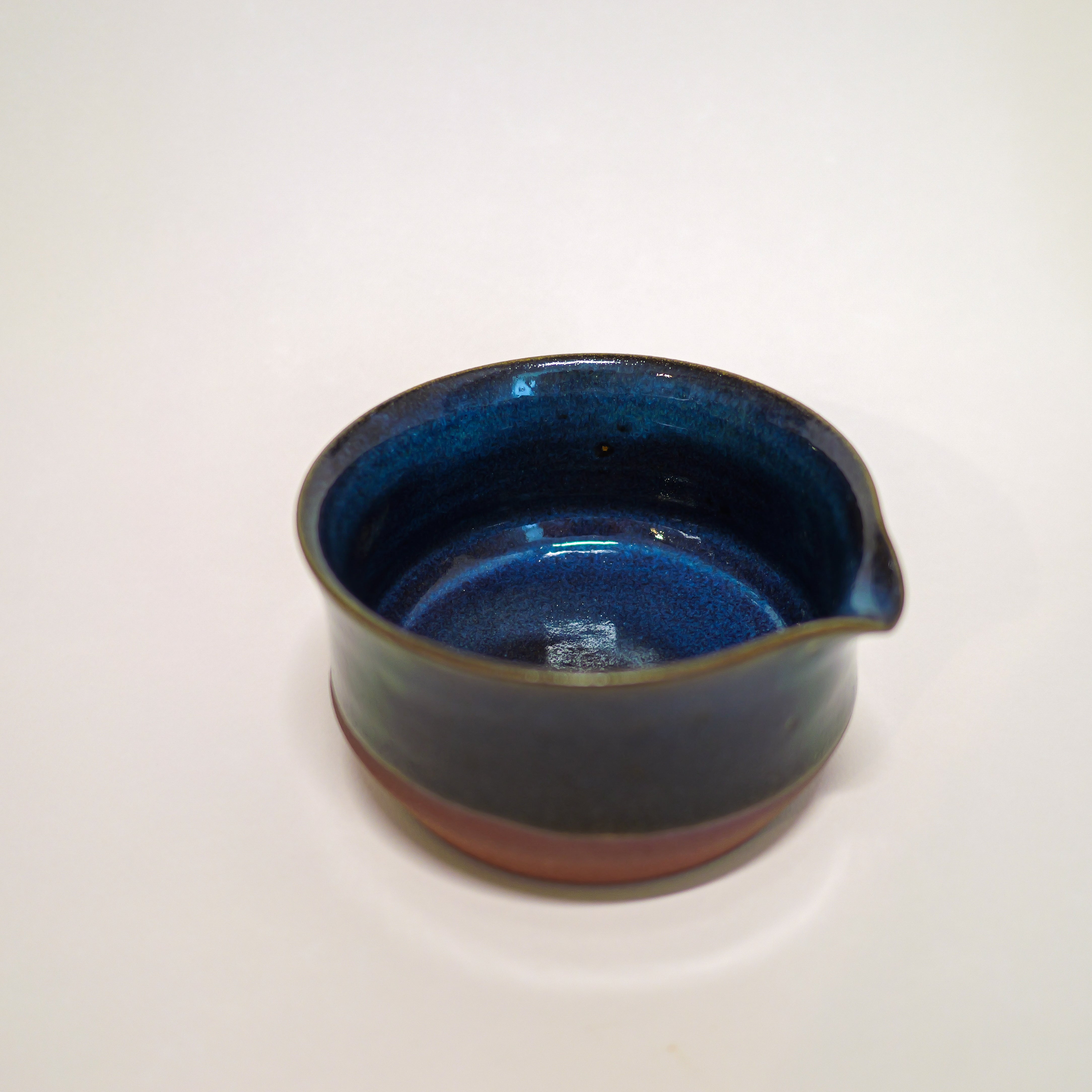 Bol à matcha Lagon version bleu foncé