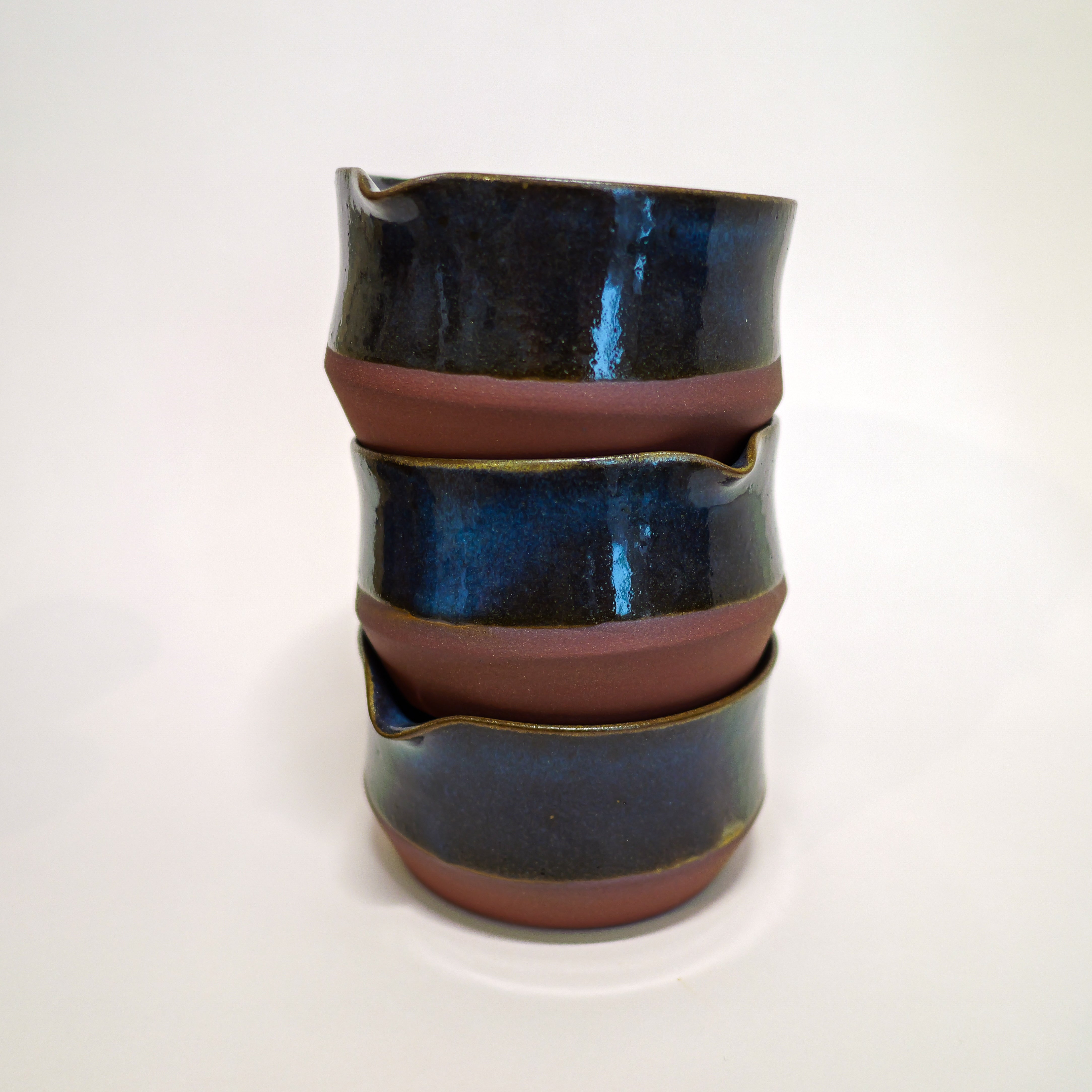 Bol à matcha Lagon version bleu foncé