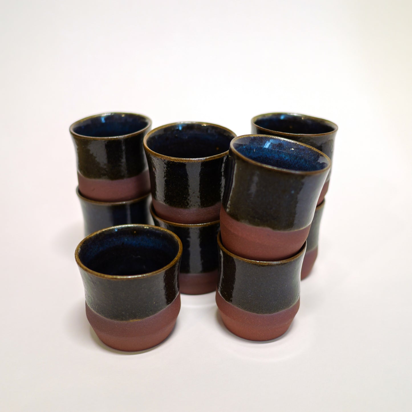 Tasse à expresso Lagon version bleu foncé