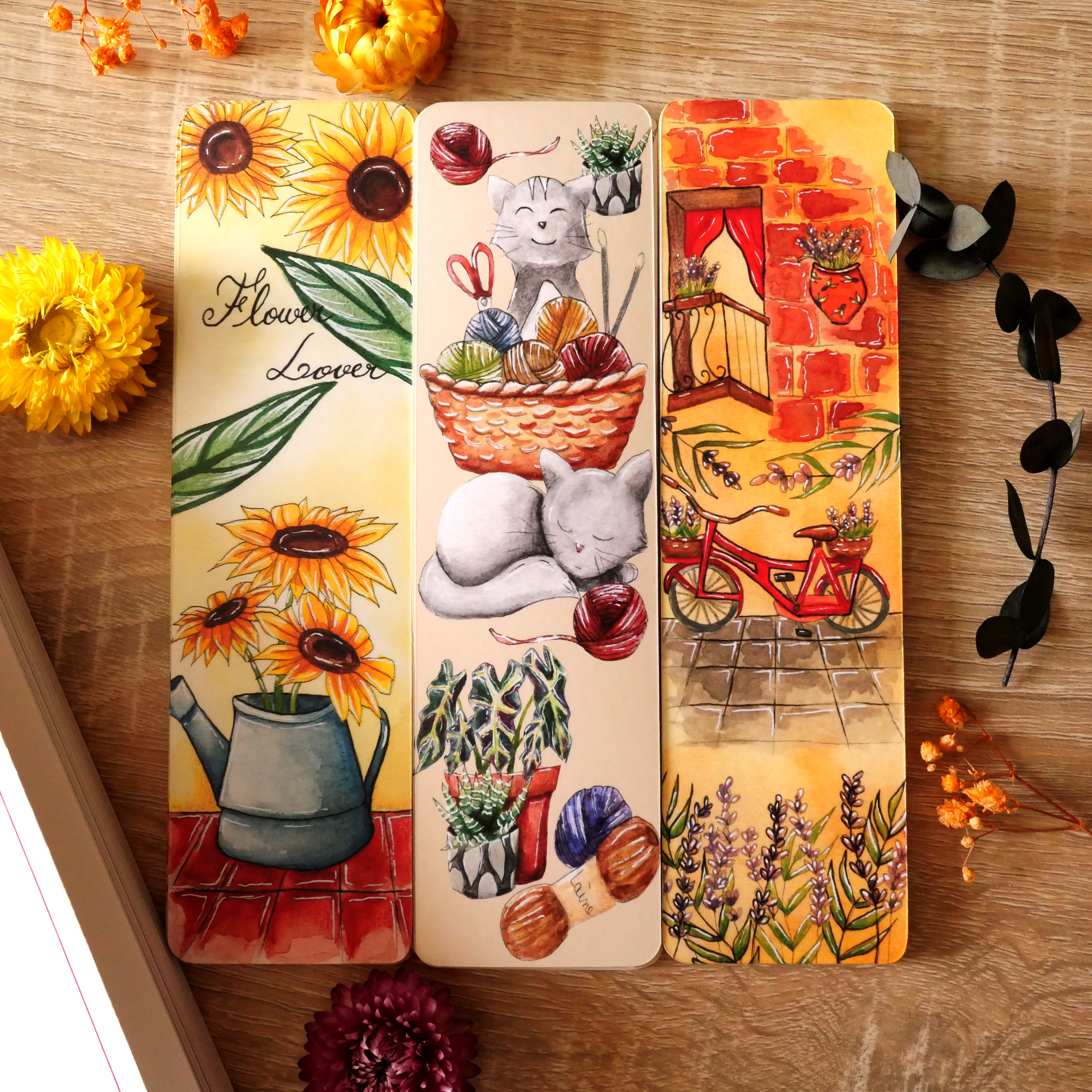 Lot de 3 Marque-pages N°5