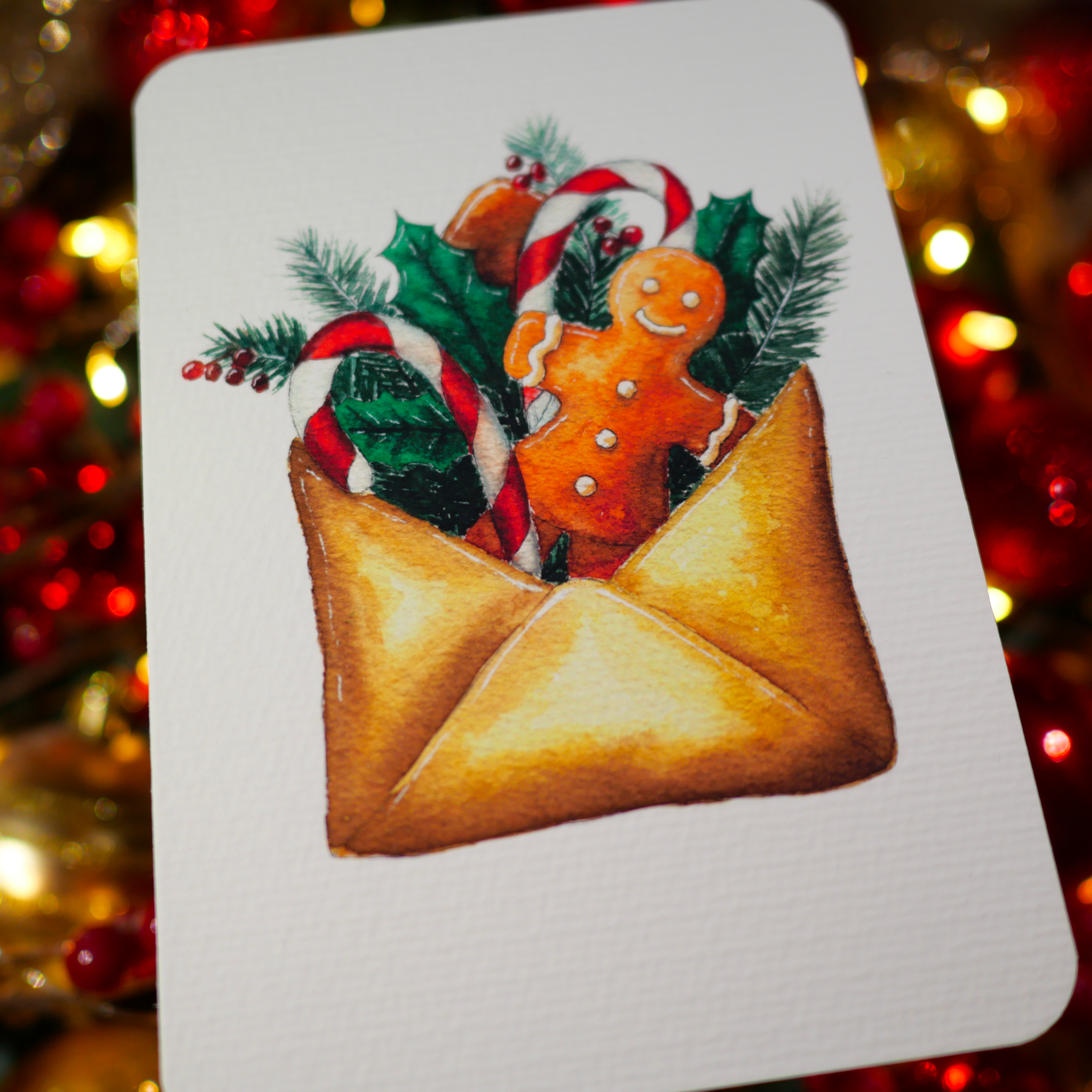 Carte Enveloppe sucrée Sans texte