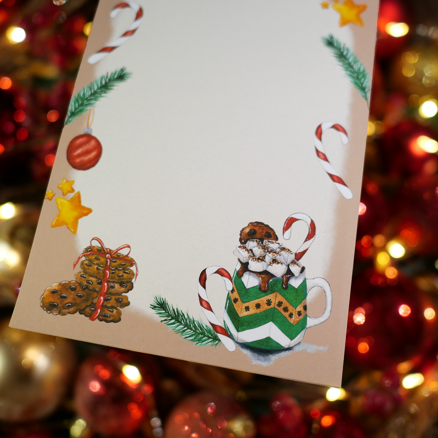 Bloc-notes Noël sucré