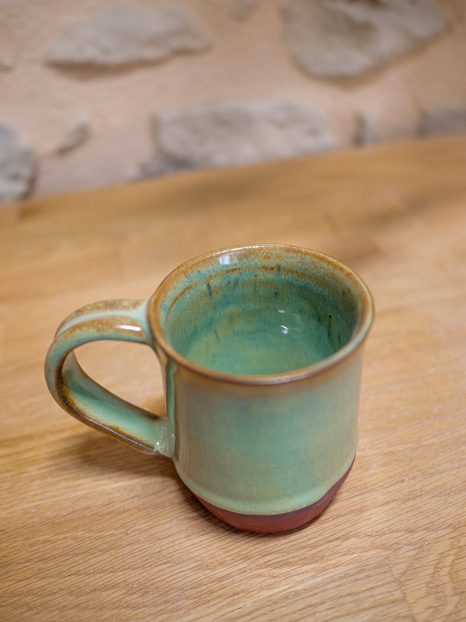 Mug rouge Lagon avec anse