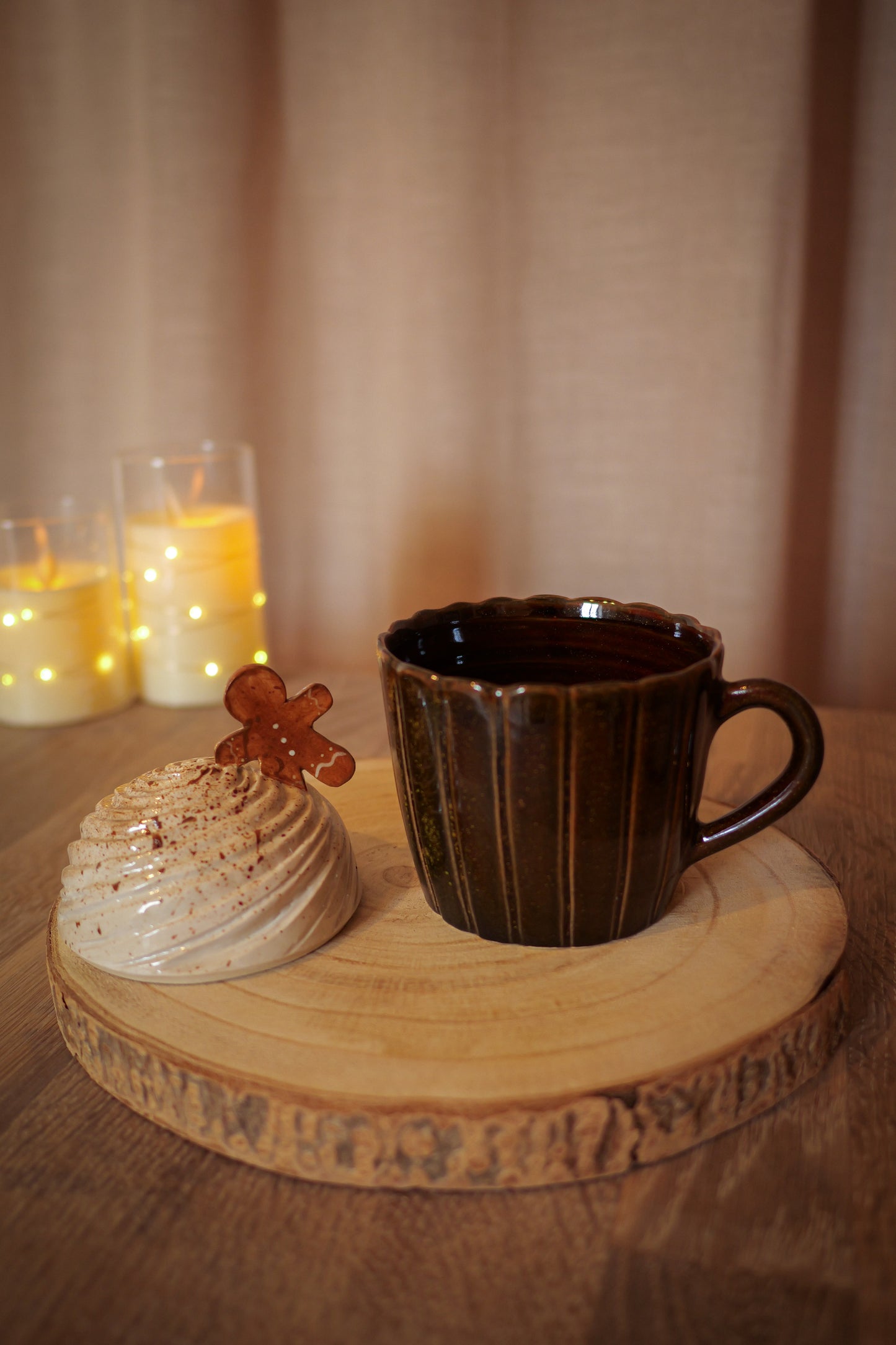 Claytober - Mug Cupcake gingerbread