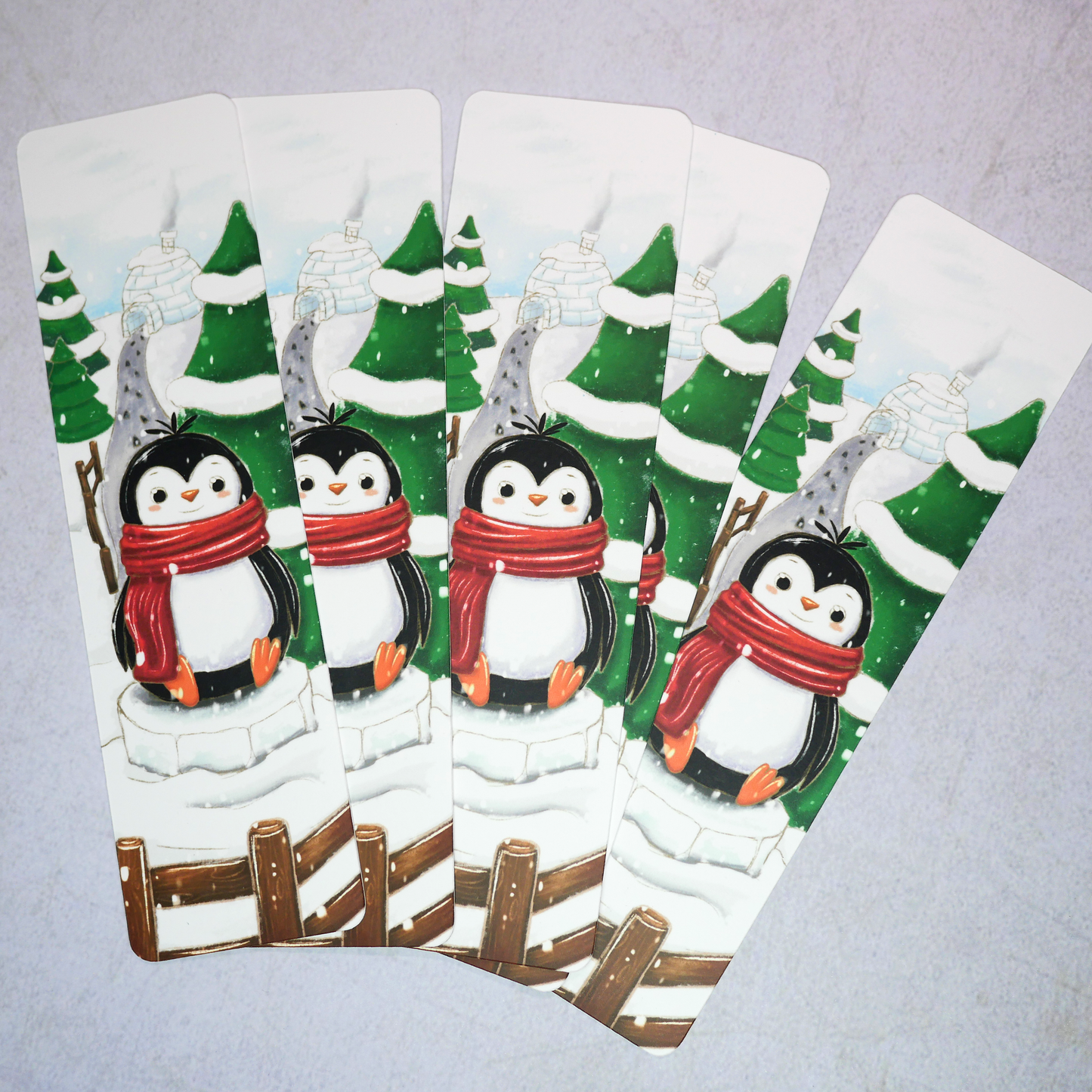 Marque-page Pingouin