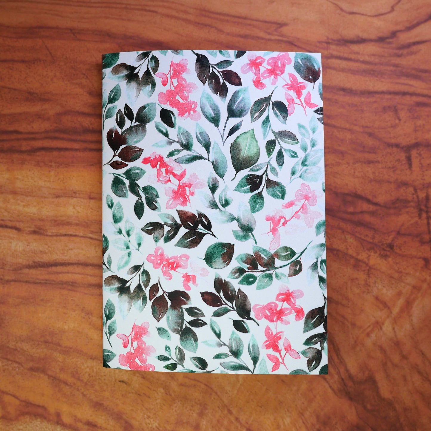 Carnet watercolor petals