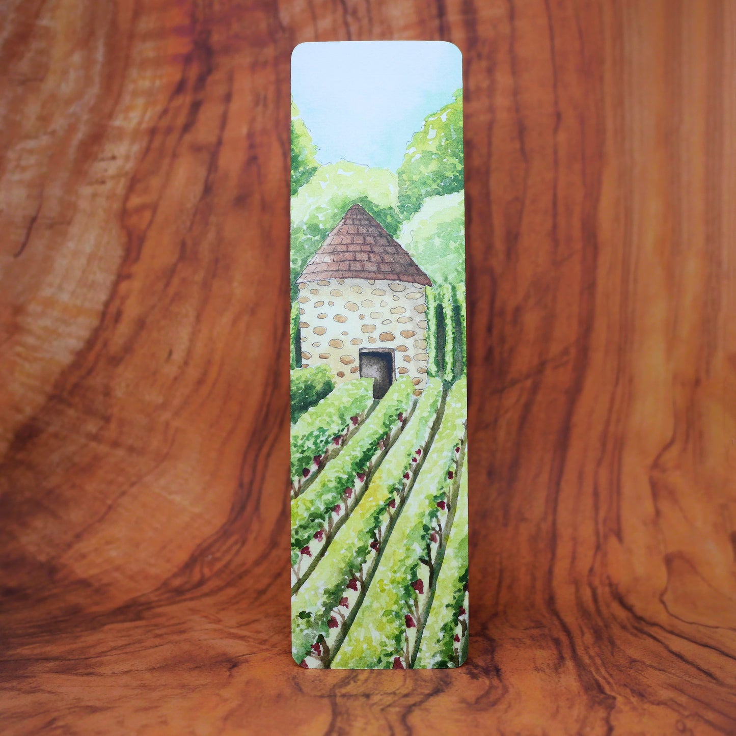 Marque-page Balade dans les vignes