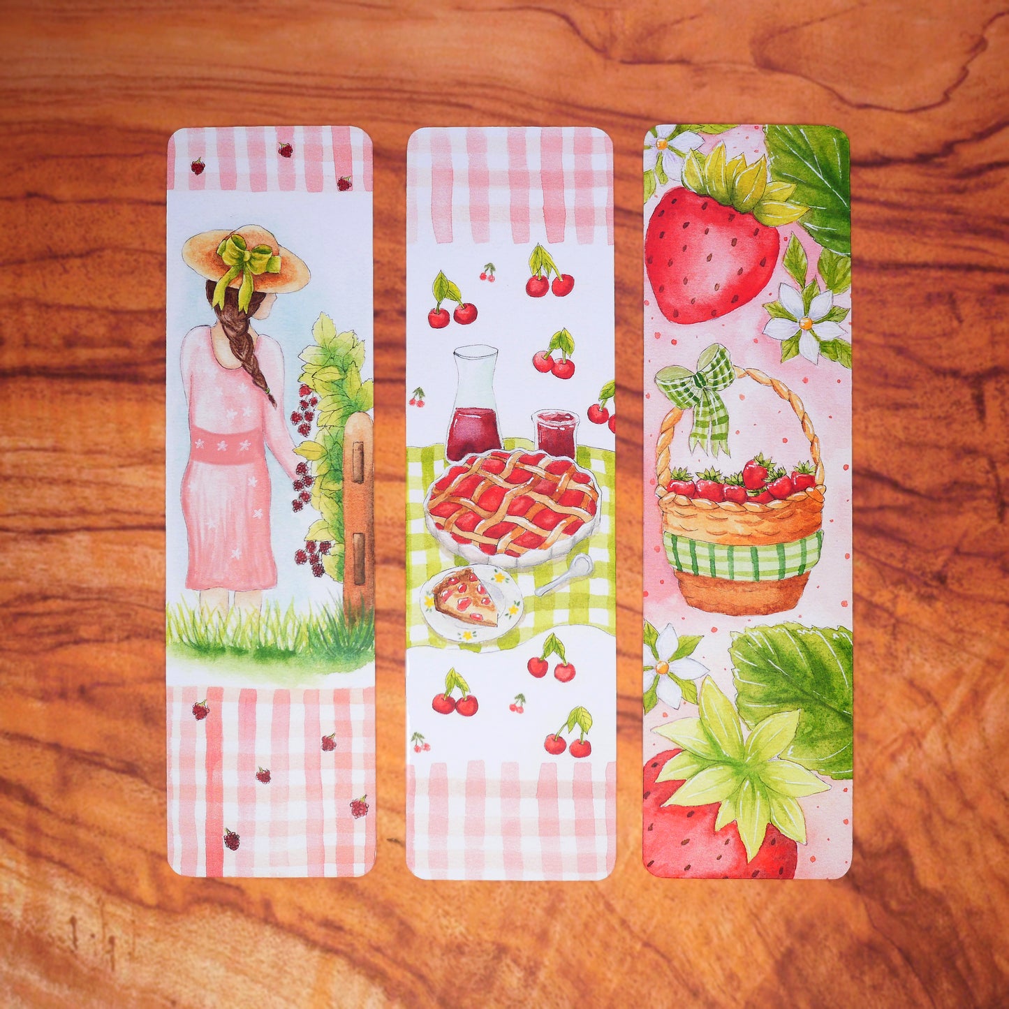 Lot de 3 Marque-pages N°7