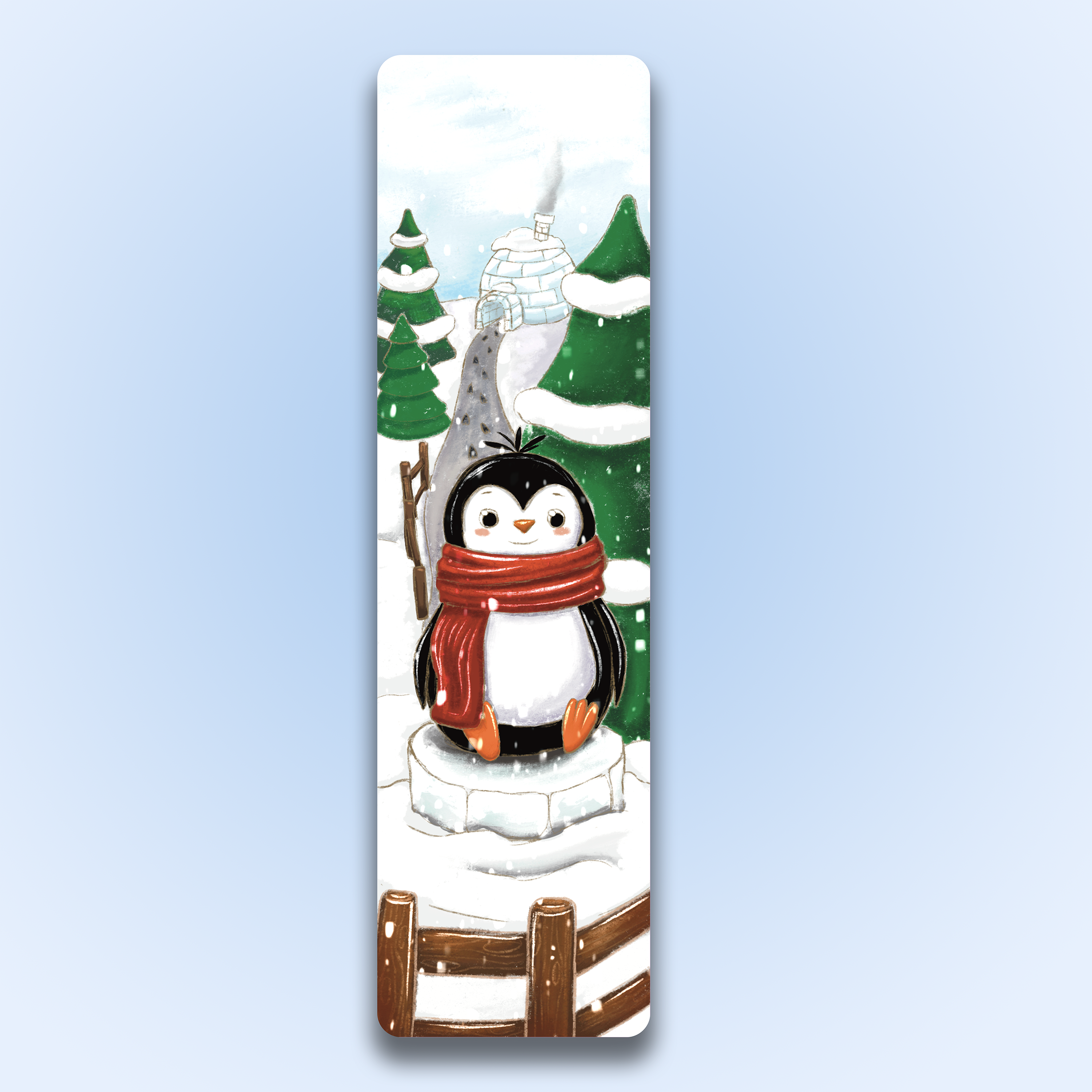 Marque-page Pingouin