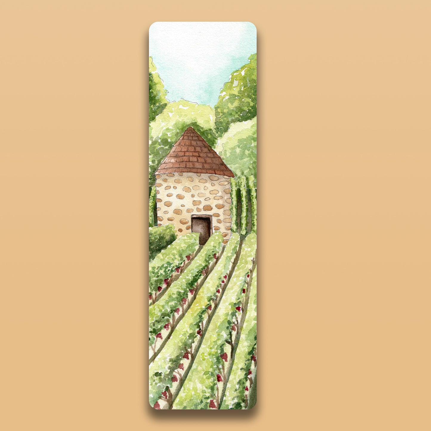 Marque-page Balade dans les vignes