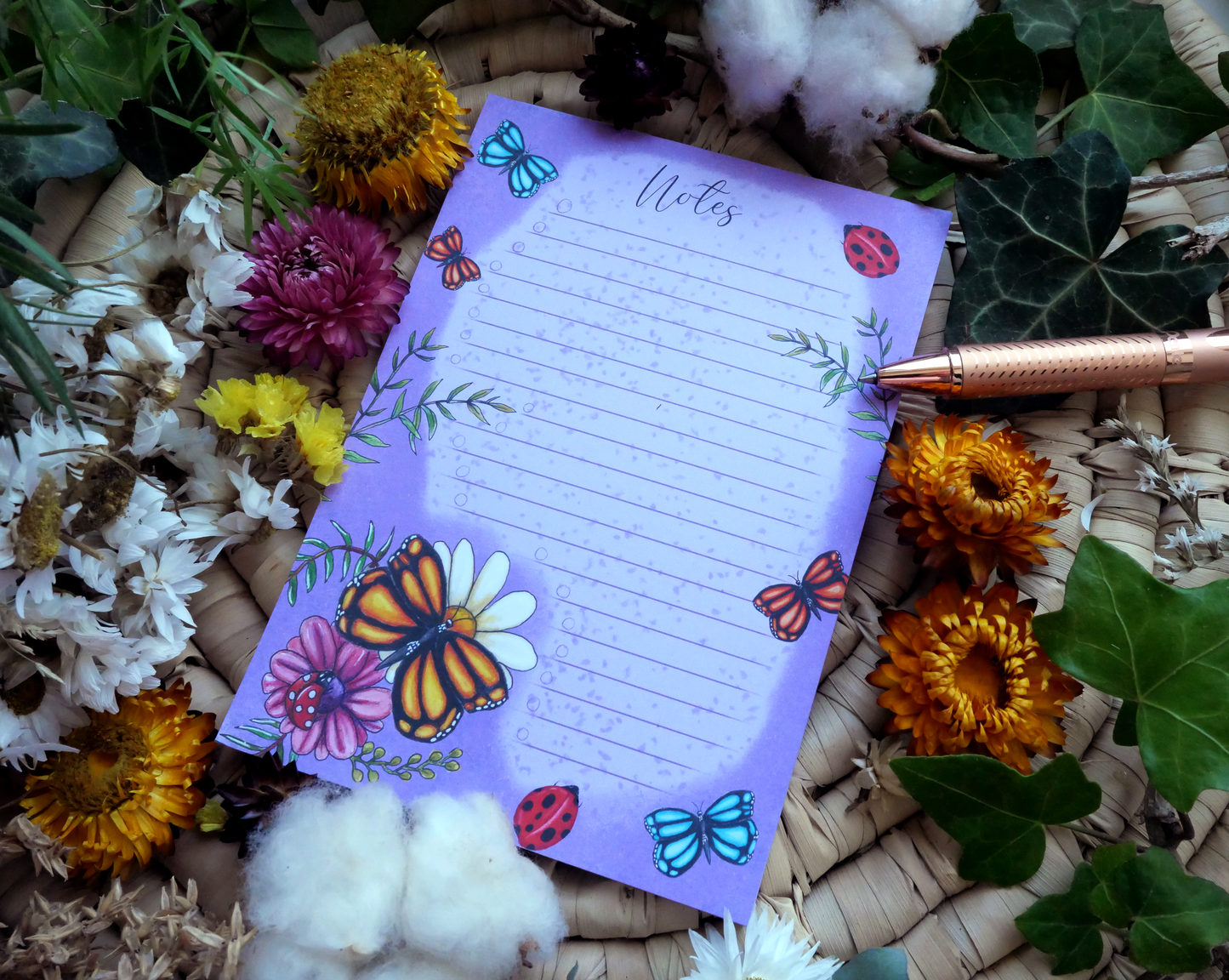 Bloc-notes Papillons