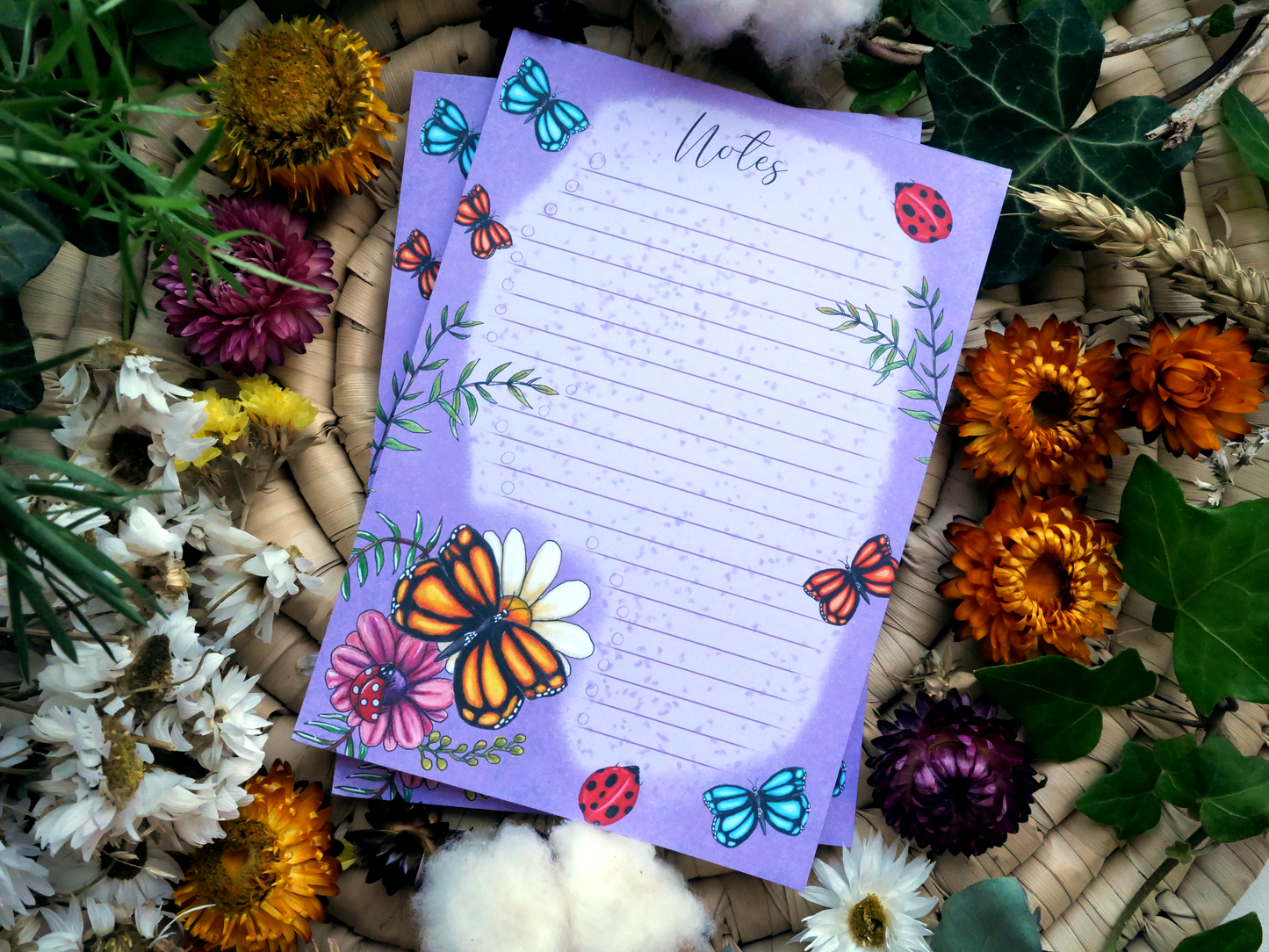Bloc-notes Papillons