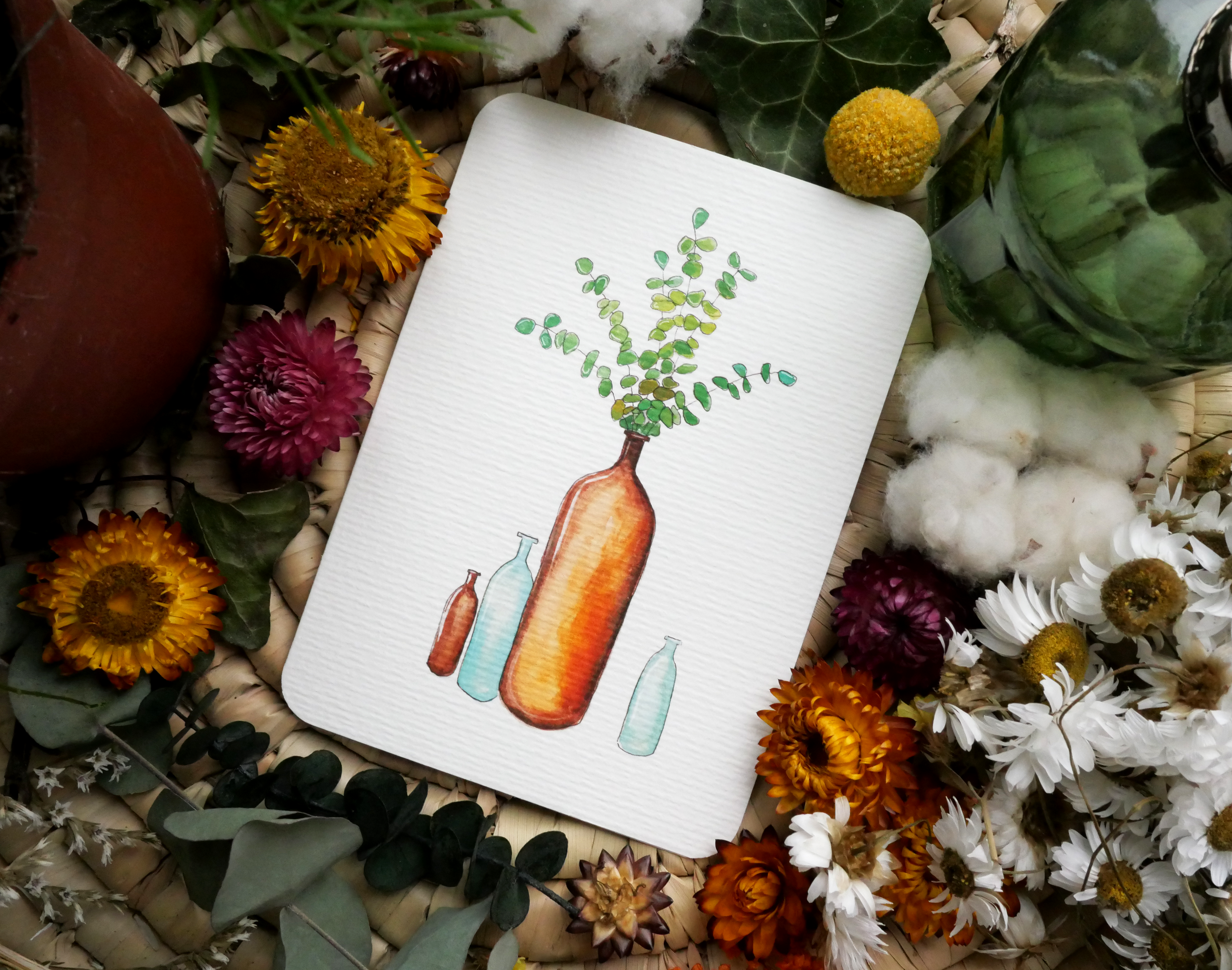 Carte Eucalyptus Sans texte