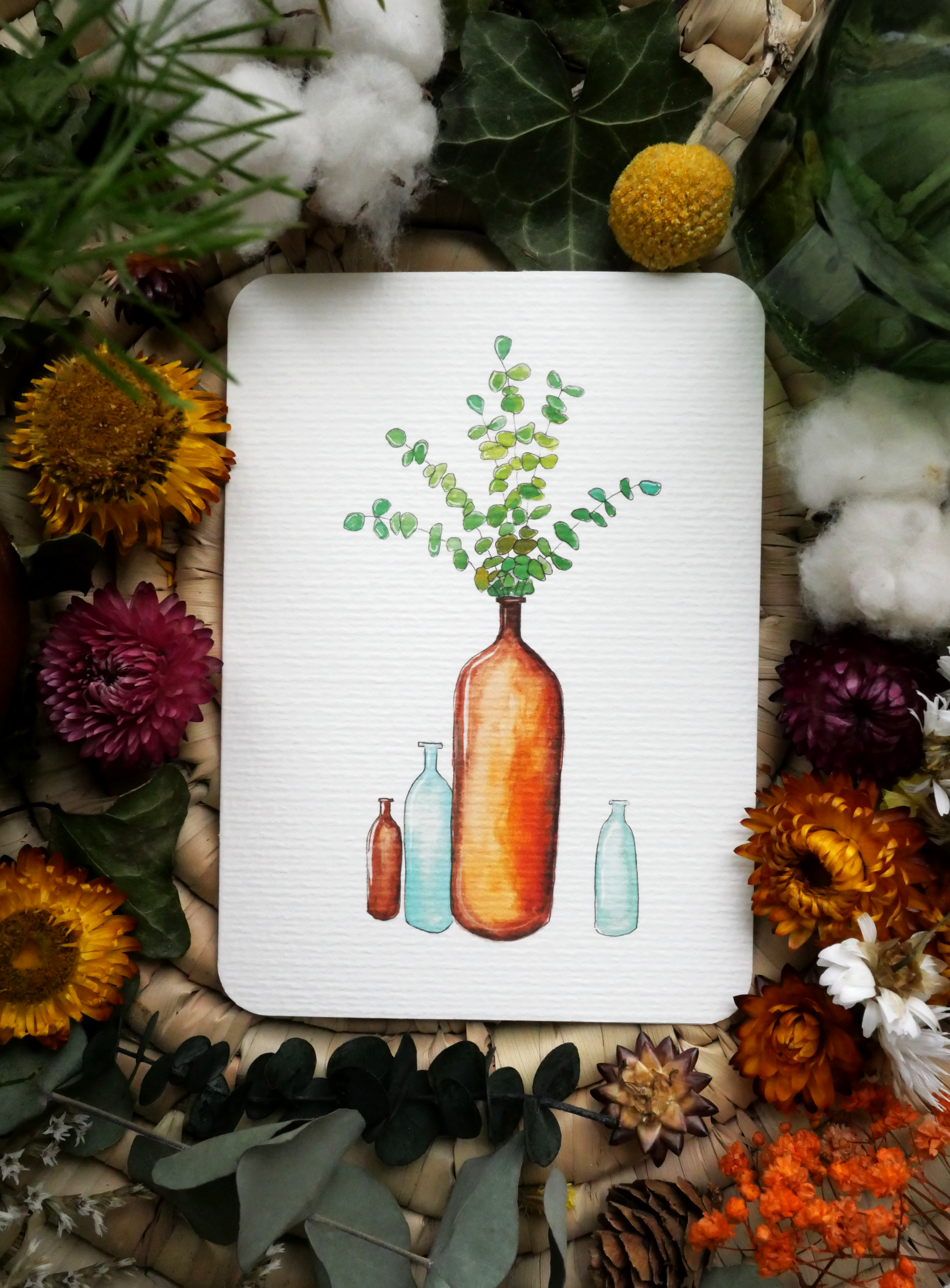 Carte Eucalyptus Sans texte