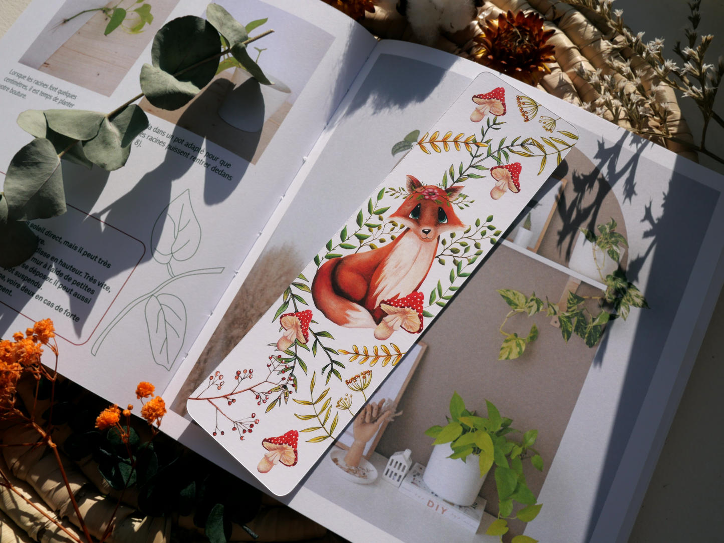 Marque-page Renard