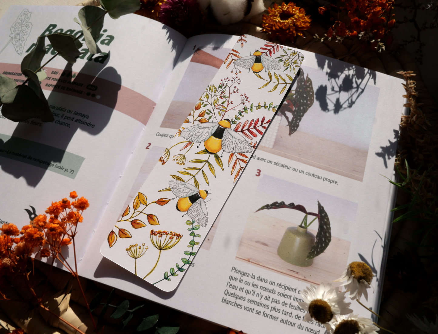 Marque-page Abeille