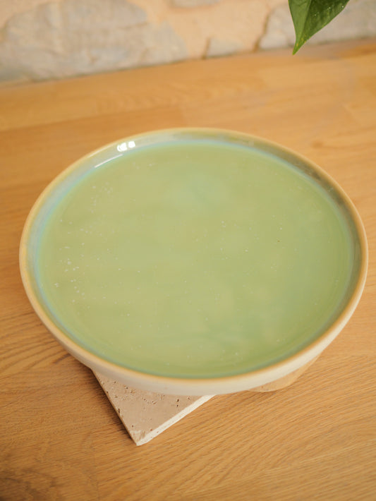 Grande assiette Lagon 1