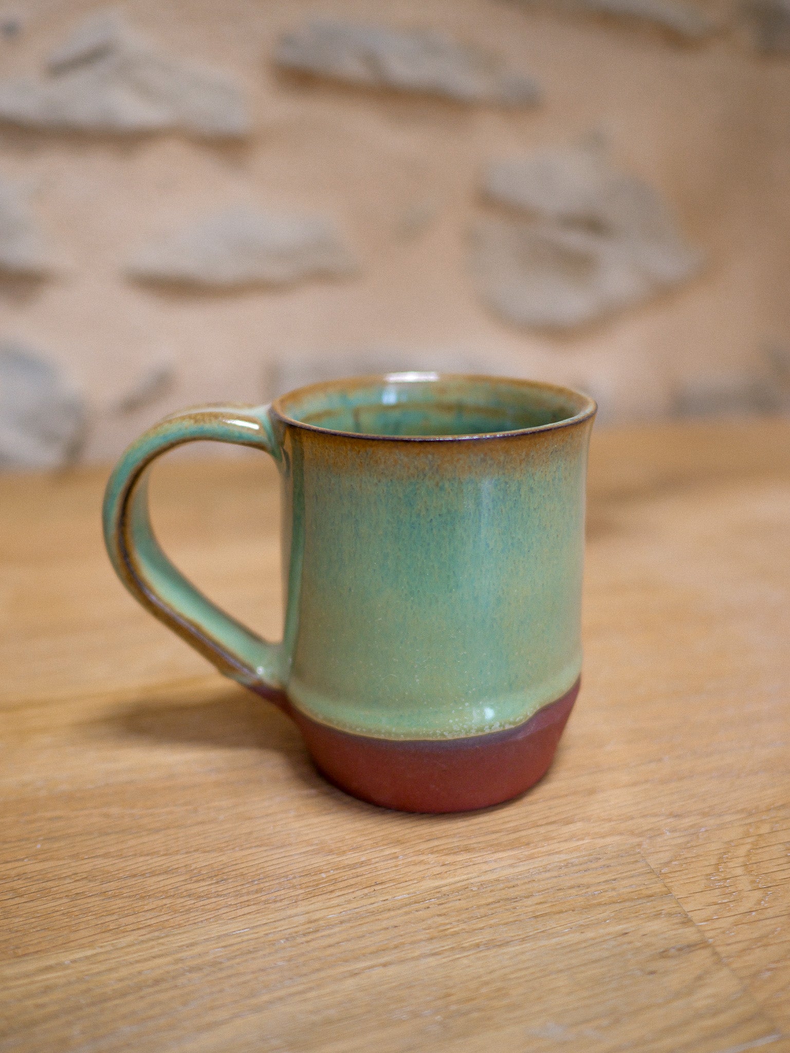 Mug rouge Lagon avec anse