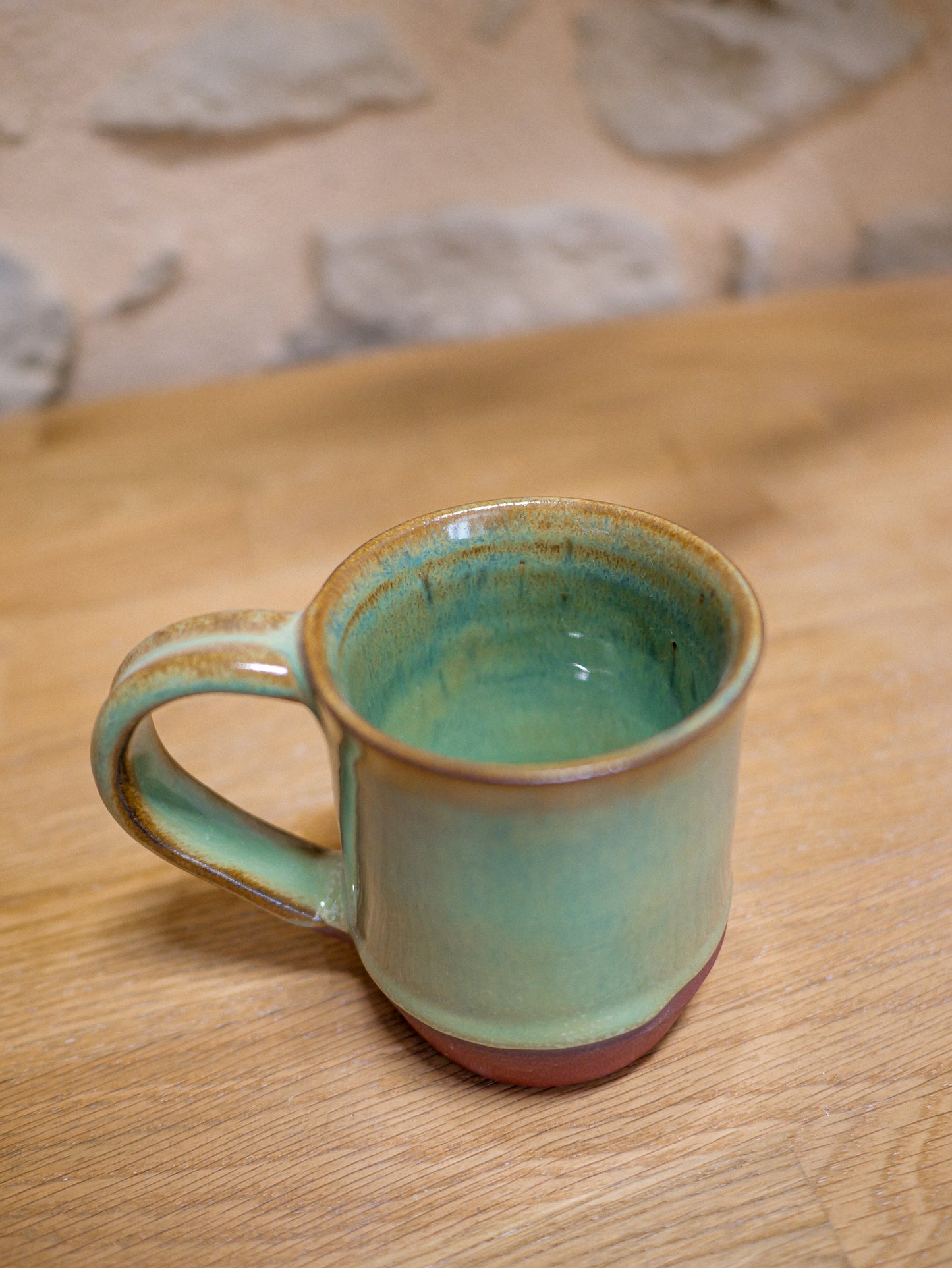 Mug rouge Lagon avec anse