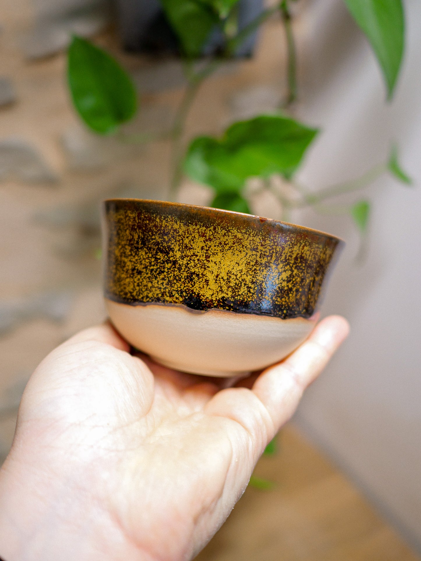 Bol poussière doré