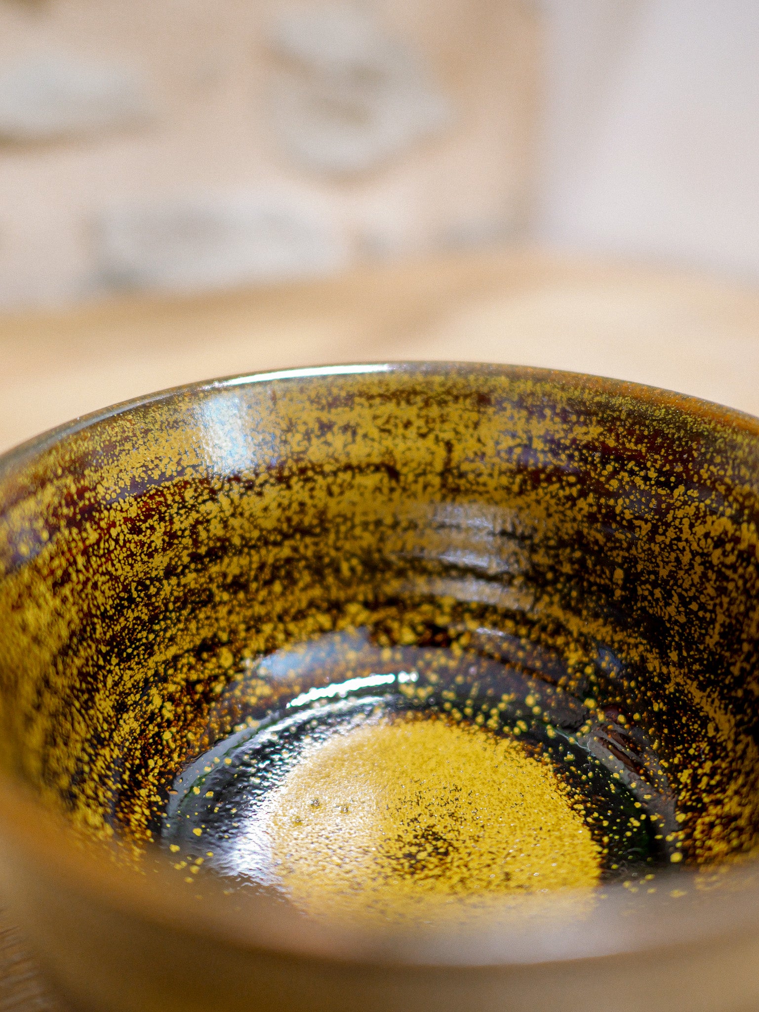 Bol poussière doré