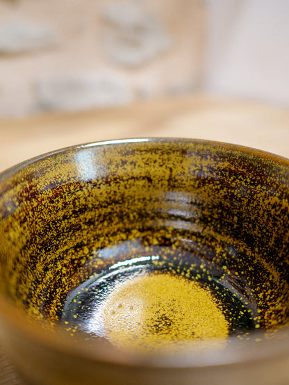 Bol poussière doré
