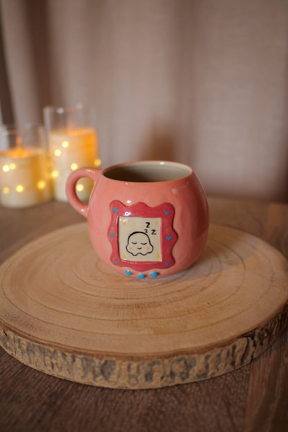 Claytober - Mug tamagotchi