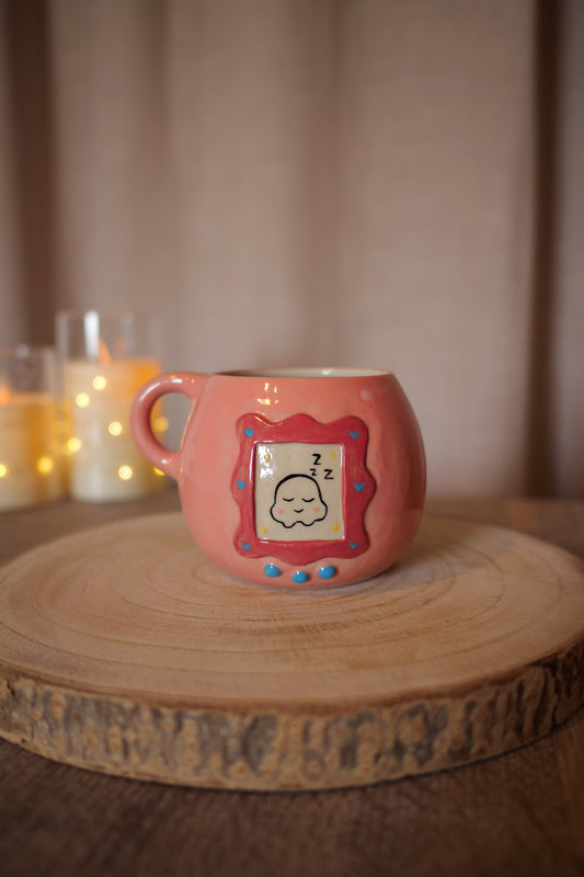 Claytober - Mug tamagotchi