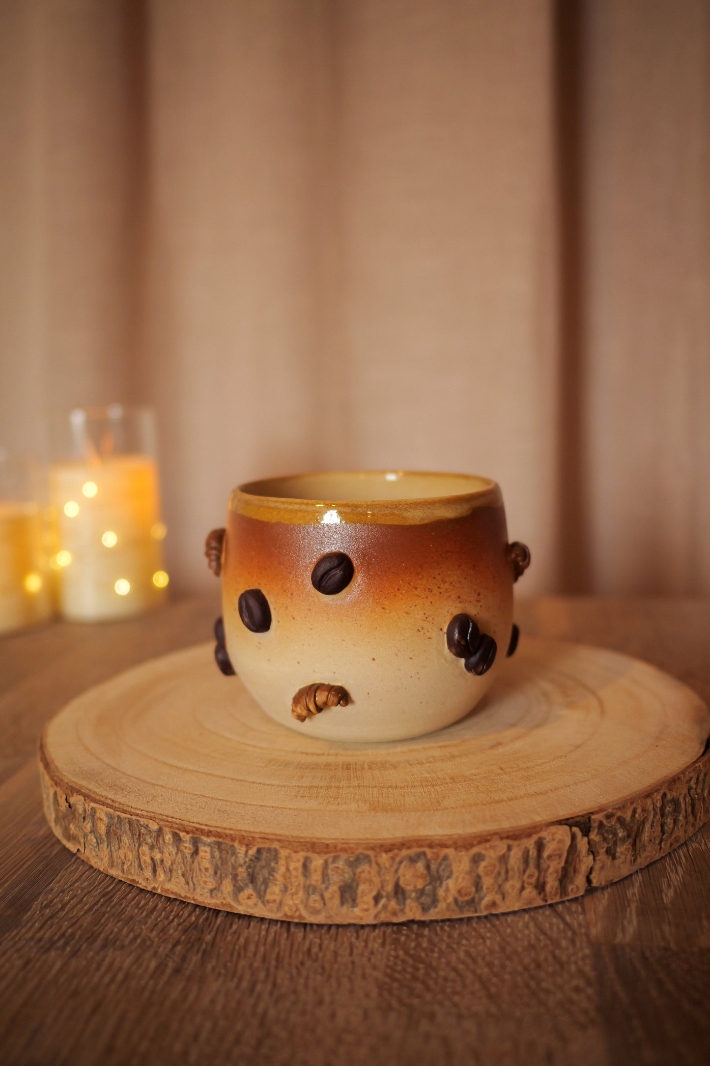 Claytober - Mug café croissant