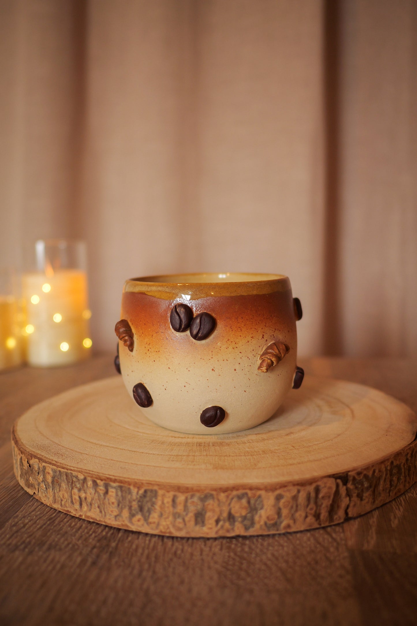 Claytober - Mug café croissant