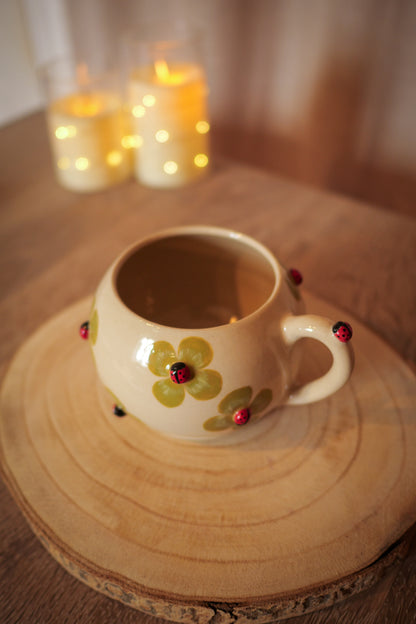 Claytober - Mug coccinelle