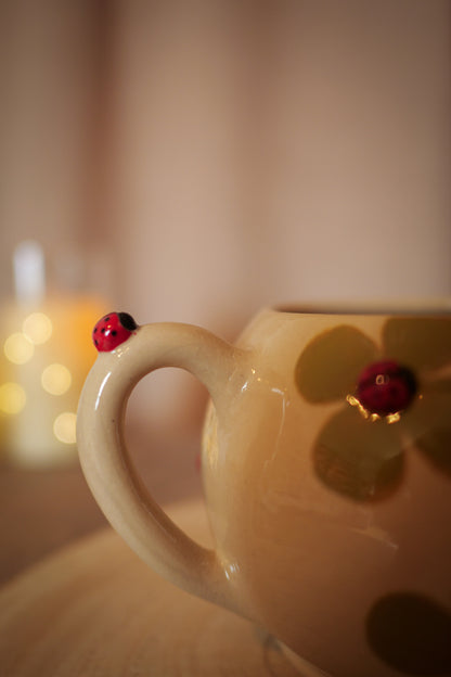 Claytober - Mug coccinelle