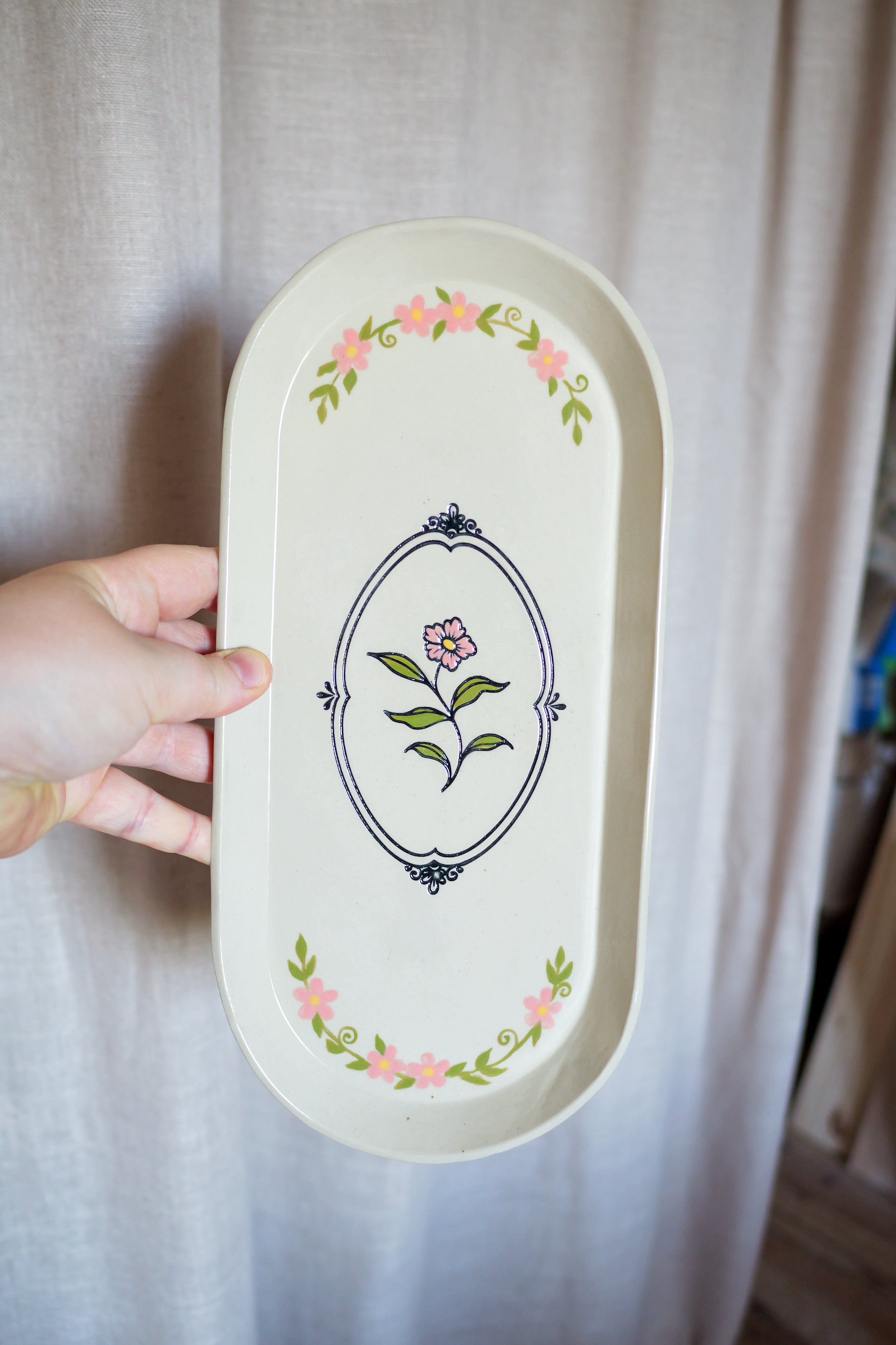 Plat fleuris