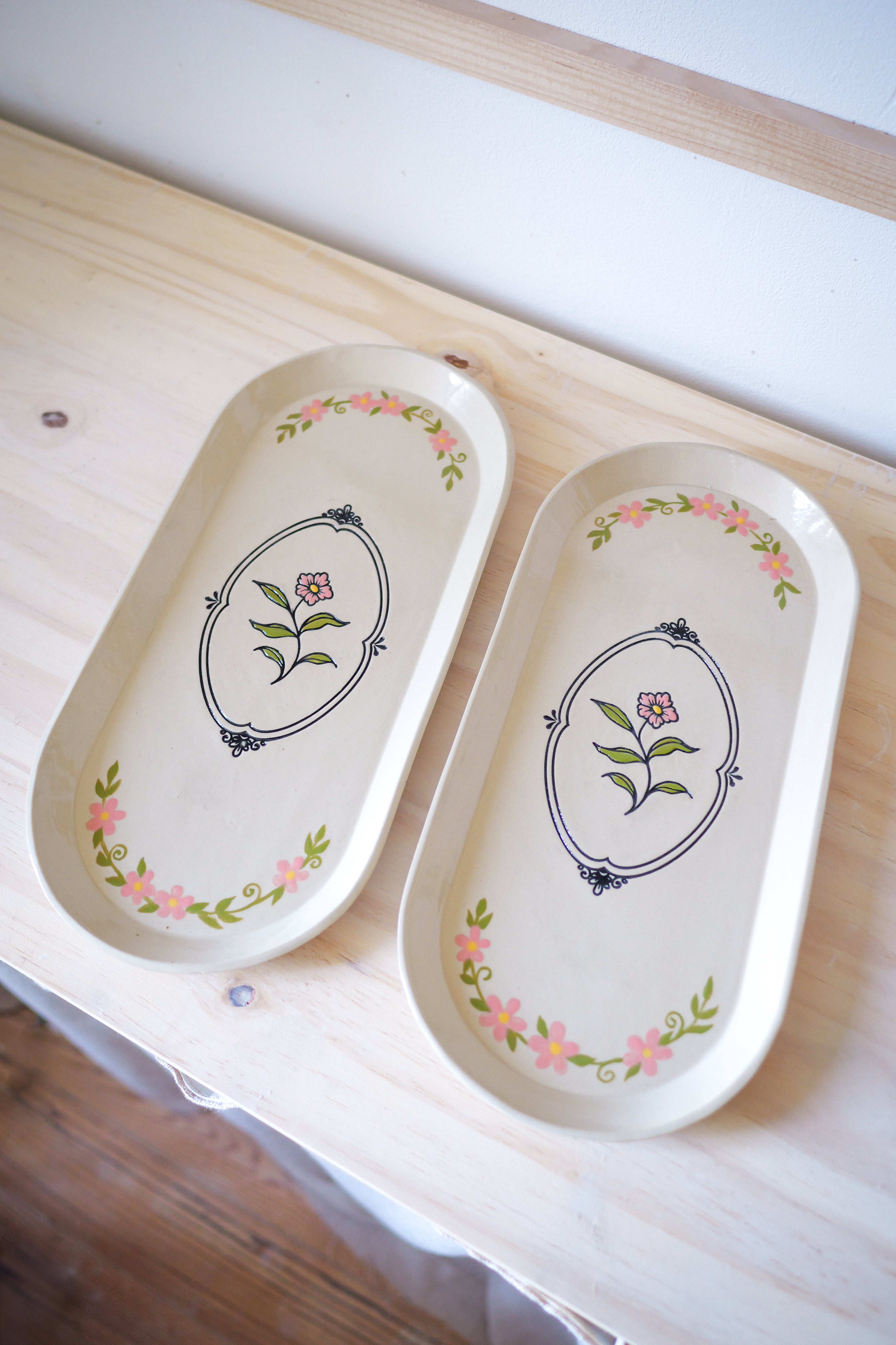 Plat fleuris